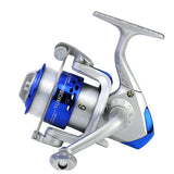 YUMOSHI JL Series Spinning Reel Fishing With Fishing Line 12BB Wheel For Fresh/Salt Water Spinning Sea Fishing Reel Carp Fishing - fishingtools-co