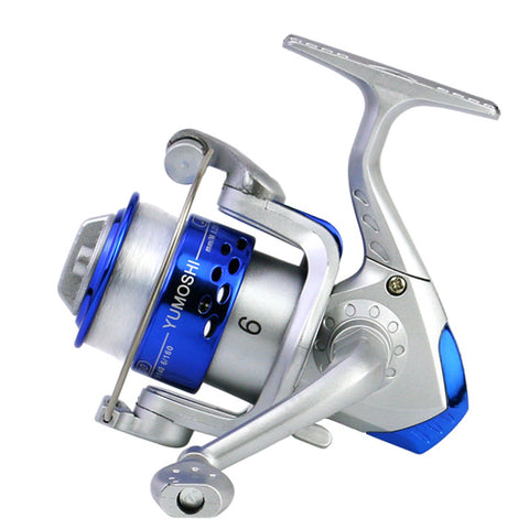 YUMOSHI JL Series Spinning Reel Fishing With Fishing Line 12BB Wheel For Fresh/Salt Water Spinning Sea Fishing Reel Carp Fishing - fishingtools-co