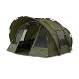 Lucx® Karpfenzelt Bivvy 1, 2, 3 Mann Angelzelt Bivvy "Leopard" Carp Dome Camping