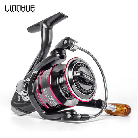 LINNHUE Fishing Reel All Metal Spool Spinning Reel 8KG Max Drag Stainless Steel Handle Line Spool Saltwater Fishing Accessories - fishingtools-co