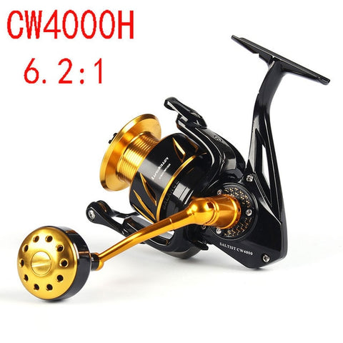 Japan Made Lurekiller Saltist CW3000- CW10000 Spinning Jigging Reel Spinning reel 10BB Alloy reel 35kgs drag power - fishingtools-co
