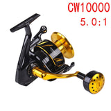 Japan Made Lurekiller Saltist CW3000- CW10000 Spinning Jigging Reel Spinning reel 10BB Alloy reel 35kgs drag power - fishingtools-co