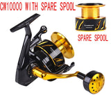 Japan Made Lurekiller Saltist CW3000- CW10000 Spinning Jigging Reel Spinning reel 10BB Alloy reel 35kgs drag power - fishingtools-co