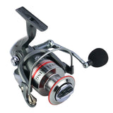 Fishing Reel Hot-selling 5.5 : 1 Metal Spinning Sea Folding Handle Reel Bearing aluminum Yumoshi  classic style 1000- 7000 - fishingtools-co