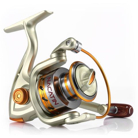 Yumoshi EF1000-7000 12BB 5.2:1 Metal Spinning Fishing Reel Fly Wheel For Fresh/Salt Water Sea Fishing Spinning Reel Carp Fishing - fishingtools-co