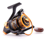 Spinning Fishing Reel 12BB + 1 Bearing Balls 500-9000 Series Metal Coil Spinning Reel Boat Rock Fishing Wheel - fishingtools-co