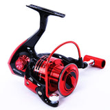 1.8m-2.7m High Quality Fishing Rod Fishing Reel 3000 Series Fly Wheel Fresh/Salt Water Spinning Reel Carp Fishing 12+1BB - fishingtools-co