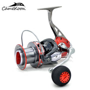 CAMEKOON full metal body and spool fishing reel long shot casting for carp and salt water surf spinning big sea fishing reel - fishingtools-co