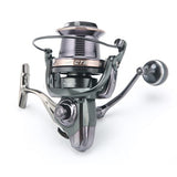 10000 Size Spinning Fishing Reel full metal spool 14+1 Bearing Balls Max Drag Carp salt water surf spinning big sea fishing reel - fishingtools-co