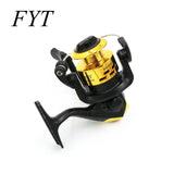 New Product Small Fishing Reel 3BB Series Spinning Reel For Feeder Fishing Wood Handle Fishing Reels Pesca CK200 - fishingtools-co