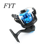 New Product Small Fishing Reel 3BB Series Spinning Reel For Feeder Fishing Wood Handle Fishing Reels Pesca CK200 - fishingtools-co