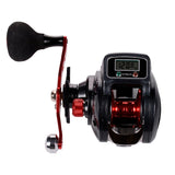 Baitcasting Fishing Reel With Line Counter 16+1 Bearings Baitcaster Reel with Digital Display Fishing - fishingtools-co