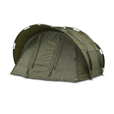 Lucx® Karpfenzelt Bivvy 1, 2, 3 Mann Angelzelt Bivvy "Leopard" Carp Dome Camping