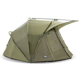 Lucx® 1 - 2 Mann Karpfenzelt Angel Zelt Carp Dome Angelzelt Bivvy Lion Zelt