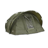 Lucx® Karpfenzelt Bivvy 1, 2, 3 Mann Angelzelt Bivvy "Leopard" Carp Dome Camping