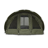 Lucx® Karpfenzelt Bivvy 1, 2, 3 Mann Angelzelt Bivvy "Leopard" Carp Dome Camping