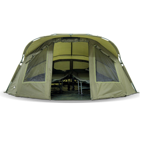 Lucx® 1 - 2 Mann Karpfenzelt Angel Zelt Carp Dome Angelzelt Bivvy Lion Zelt