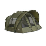 Lucx® Karpfenzelt Bivvy 1, 2, 3 Mann Angelzelt Bivvy "Leopard" Carp Dome Camping